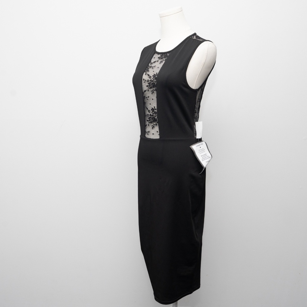Bebe Sleeveless Lace Midi‎ Dress - Picture 7 of 10